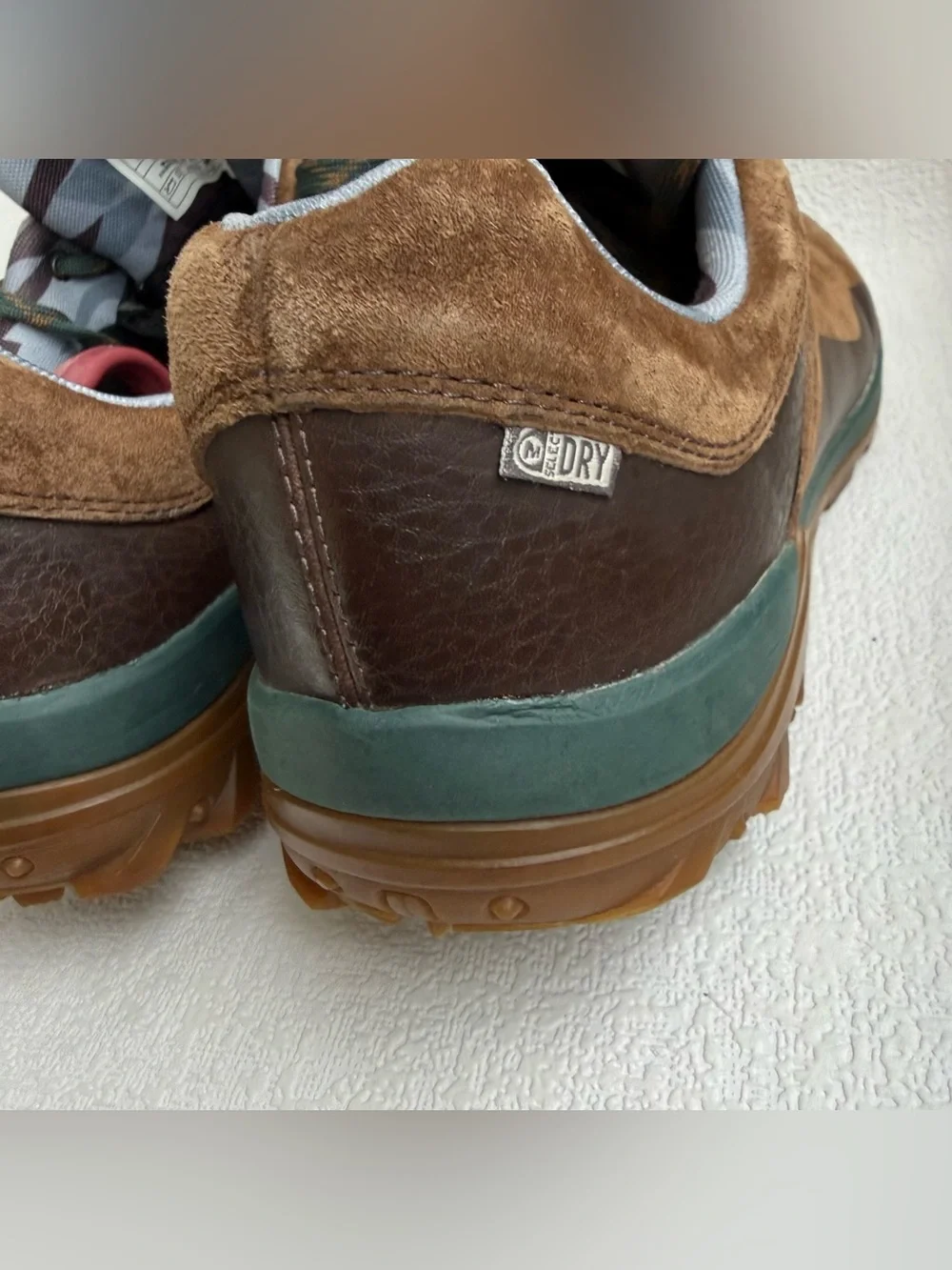 Merrell Men’s 12 Chocolate Brown Suede Waterproof Hiking Shoes J32173